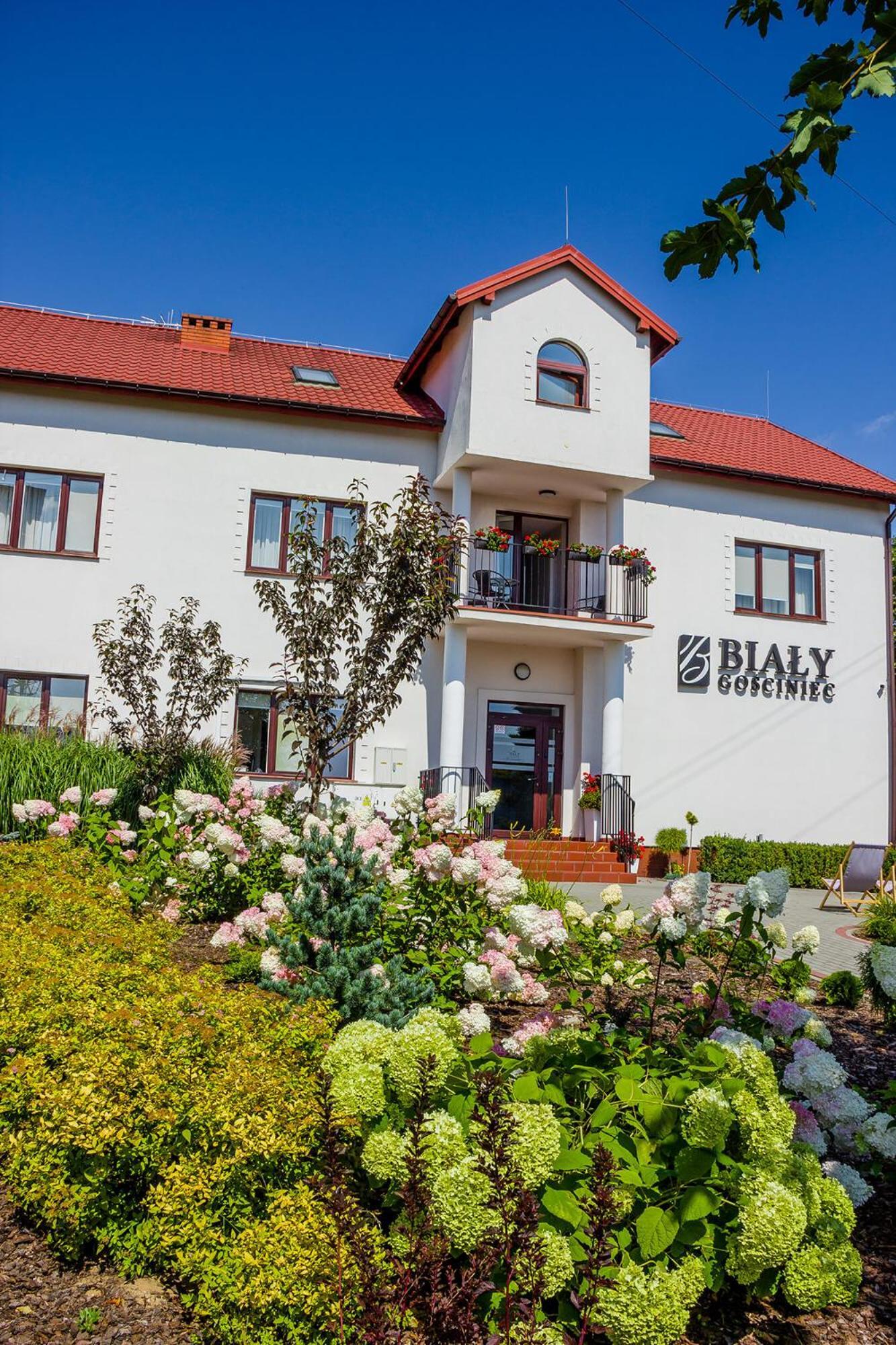 Bialy Gosciniec Hotel Ciechanów Kültér fotó