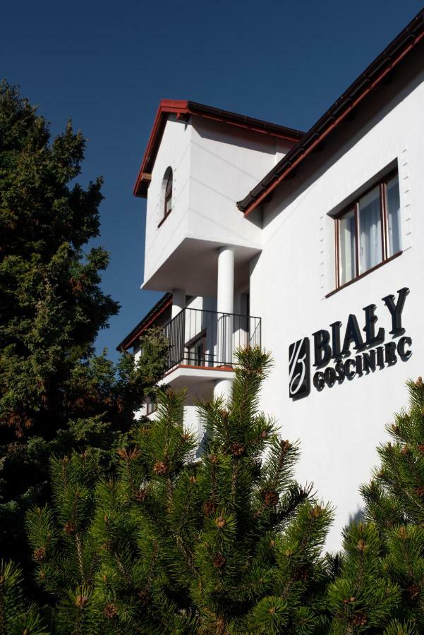 Bialy Gosciniec Hotel Ciechanów Kültér fotó
